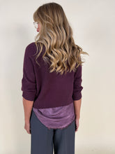 Load image into Gallery viewer, Maglia collo con manica 3/4 | Viscosa | Più colori
