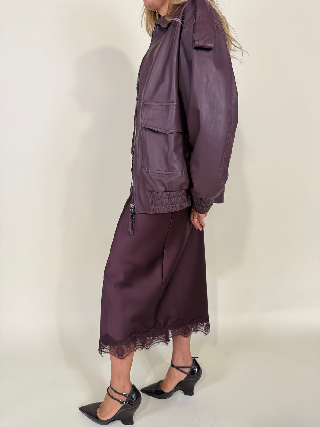 Bomber Ancient | Vera Pelle | Più colori
