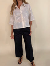 Carica l'immagine nel visualizzatore di Gallery, Camicia cream Marti | Set Coordinato
