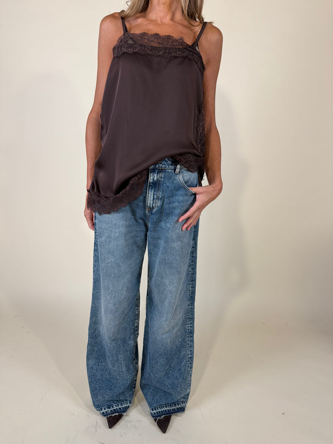 Denim Debby | Aged Stone