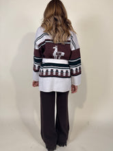 Carica l&#39;immagine nel visualizzatore di Gallery, Cardigan Alpaca | Long | Lana &amp; Viscosa
