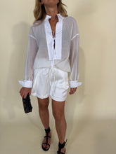 Carica l'immagine nel visualizzatore di Gallery, Shorts Raso | White &amp; Black
