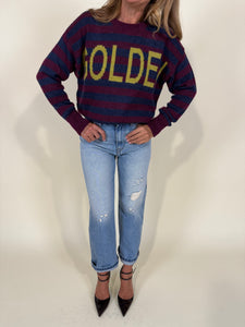 Maglia a righe GOLDEN