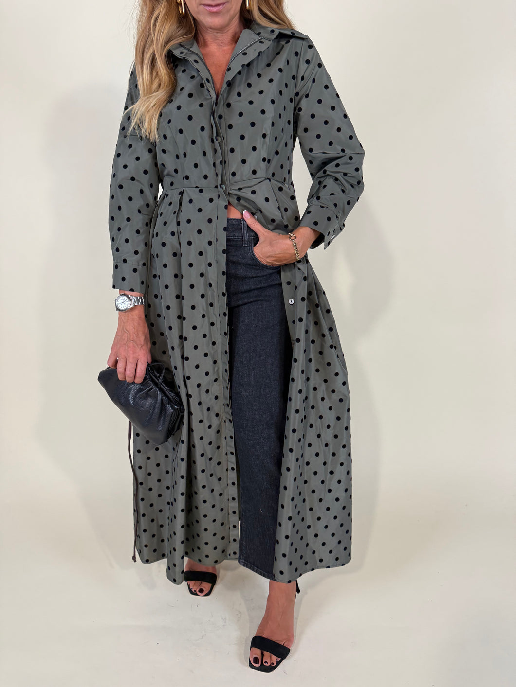 Abito Mille Pois | Green