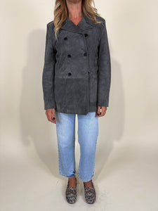 Blazer Smoke Camoscio I Artigianale