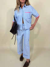 Carica l&#39;immagine nel visualizzatore di Gallery, Camicia Lise I Rayures Bleues

