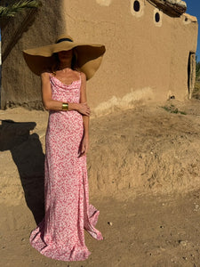 Abito lungo Kelly I rosa