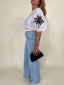 Camicia maxi I Panna