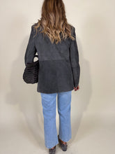 Load image into Gallery viewer, Blazer Smoke Camoscio I Artigianale
