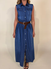Carica l'immagine nel visualizzatore di Gallery, Abito Chambray | Blue Denim.
