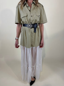 Abito Trench Tulle