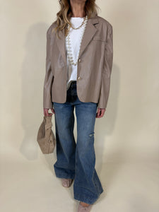 Blazer Ecopelle I Nude