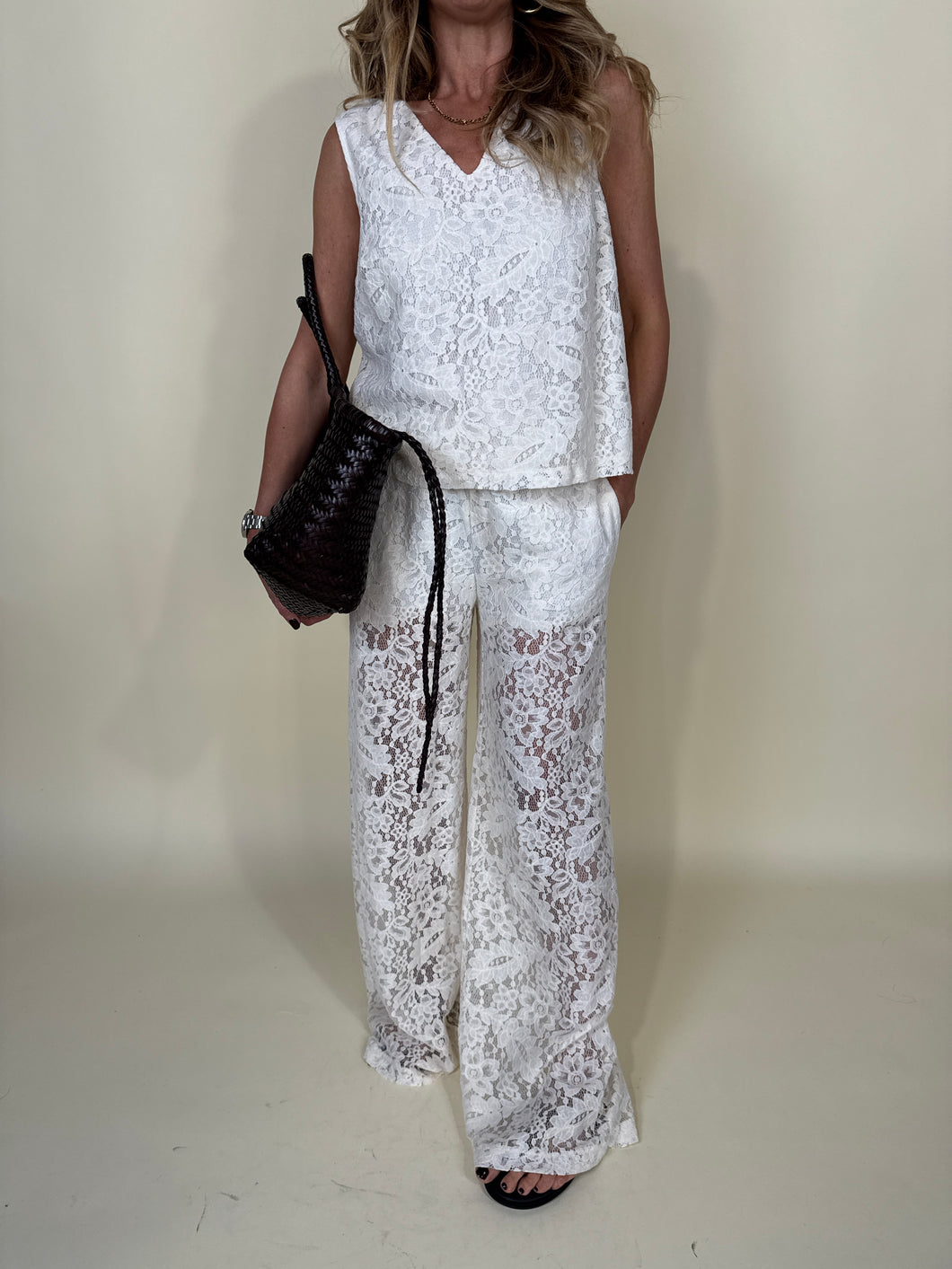 Completo Pizzo Panna