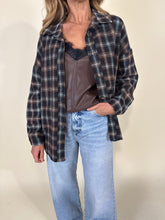 Load image into Gallery viewer, Camicia Tartan | Celeste
