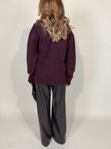 Cardigan Botton Laterale | Lana & Yak