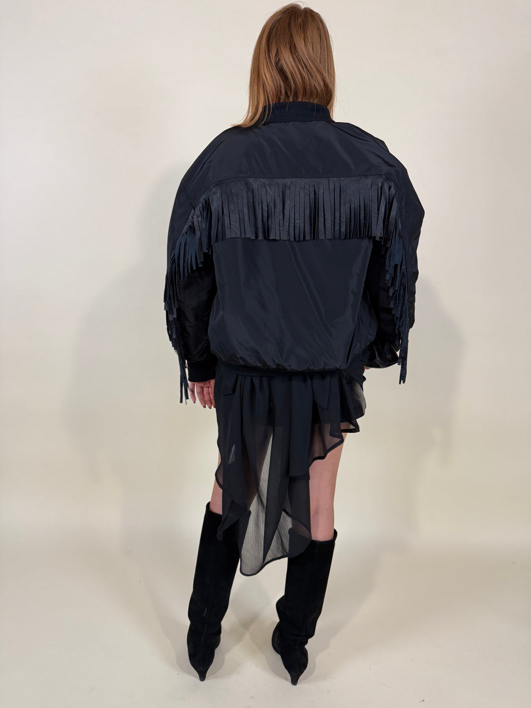 Bomber Frangia | Più colori