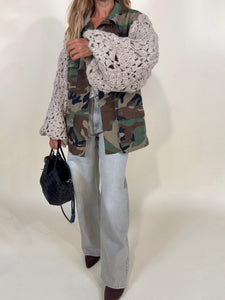 Giacca Military I Beige