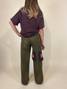 Pantalone Green Crochet