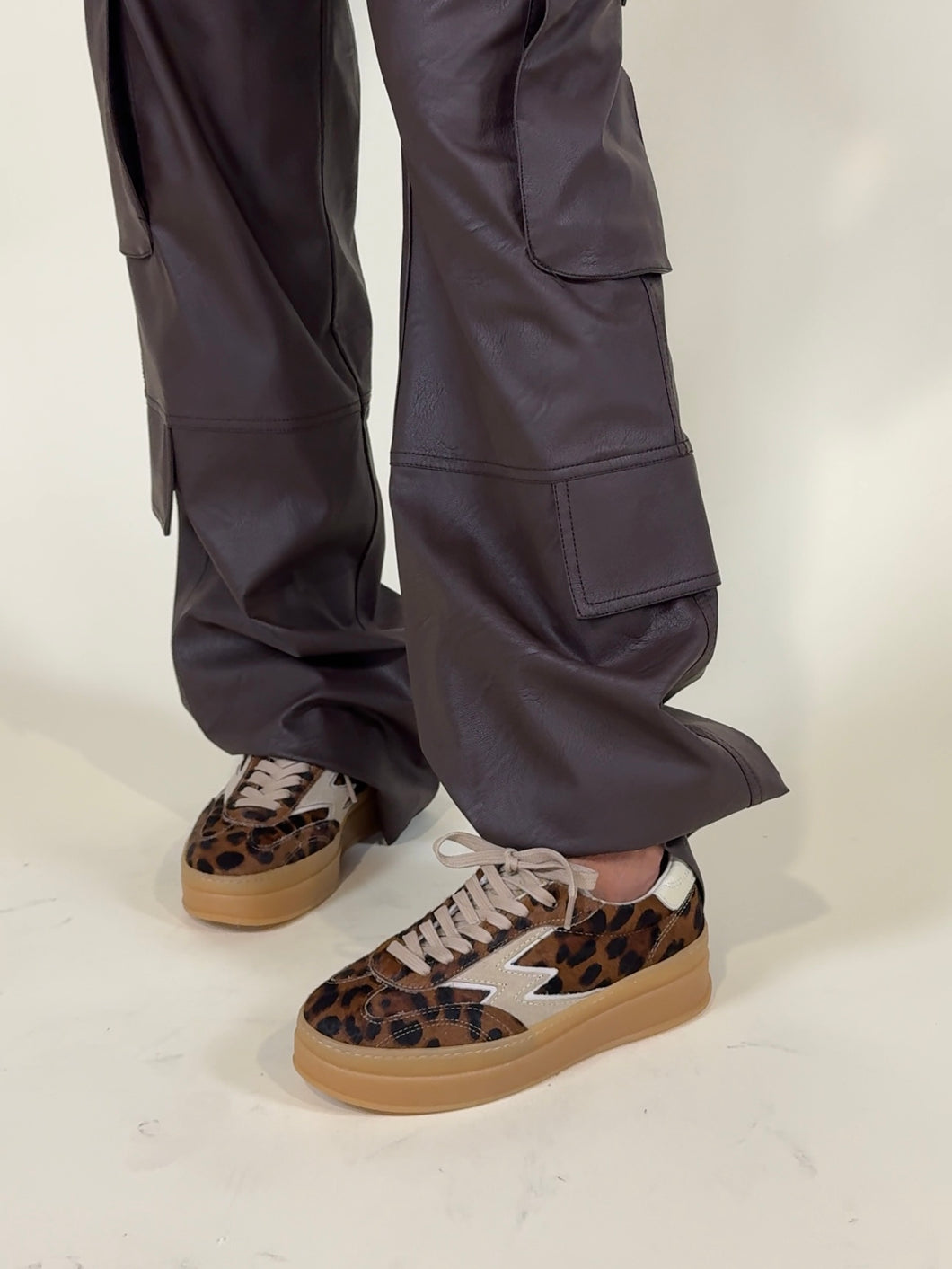 Sneaker Leopard Plateau I MOACONCEPT