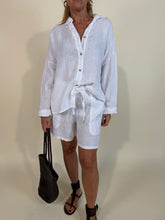 Carica l'immagine nel visualizzatore di Gallery, Completo Lino | Camicia + Shorts | Più colori
