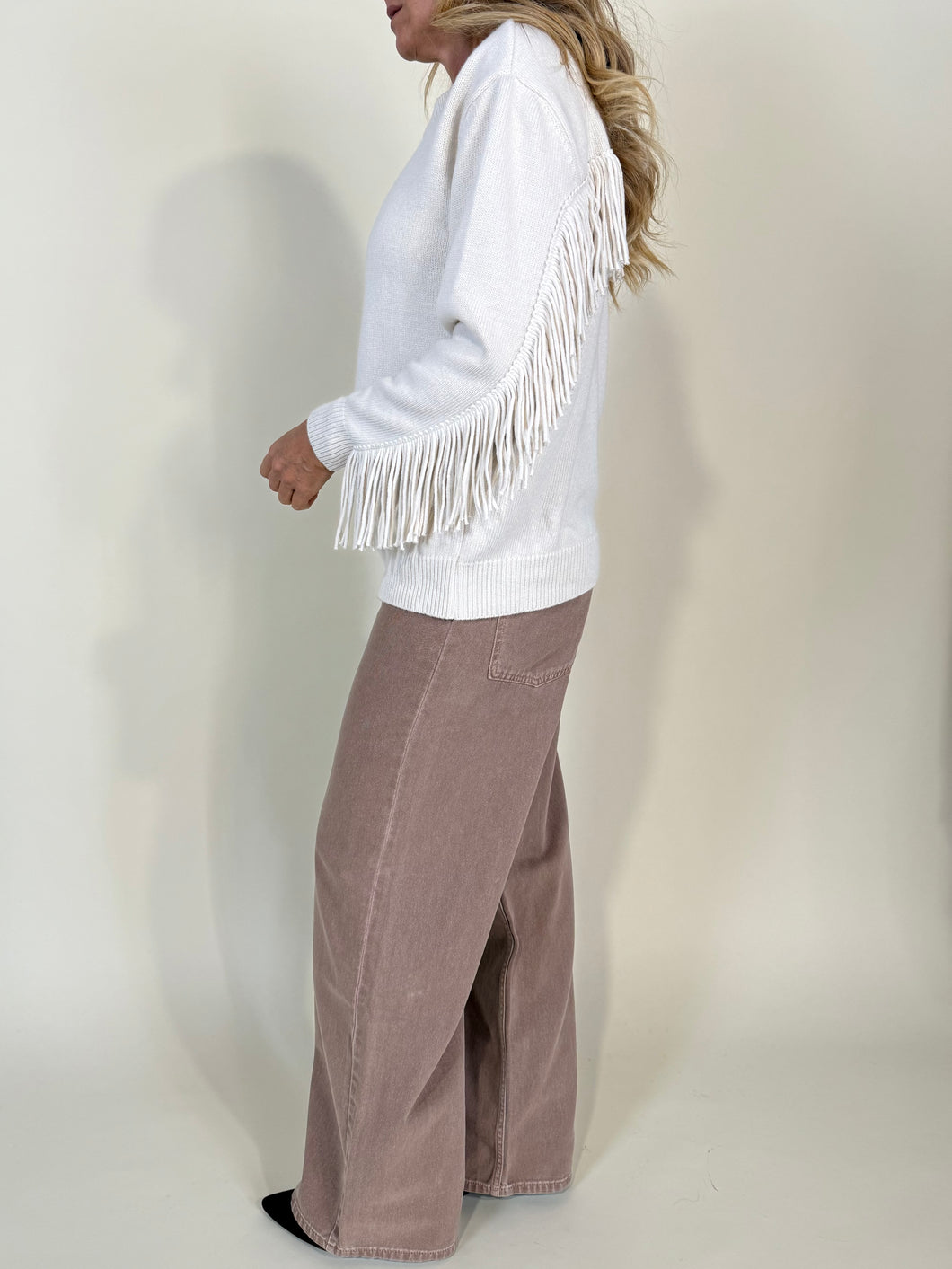 Maglia Snow | Frangia | Lana & Cashmere