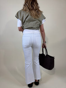 Jeans White | Trombetta