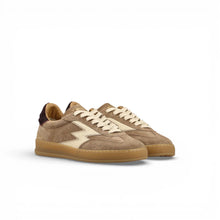 Carica l'immagine nel visualizzatore di Gallery, SNEAKER CLUB |  SUEDE CARAMELLO E BORDEAUX | MOA CONCEPT
