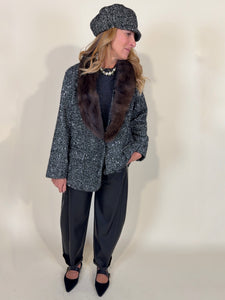 Cappello Peaky | Melange | Lana