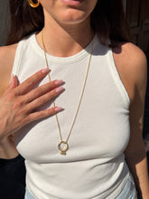 Carica l'immagine nel visualizzatore di Gallery, Kora| Collana con pendente anello solitario
