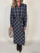 Carica l&#39;immagine nel visualizzatore di Gallery, Abito Buffy | Check Grigio
