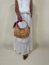 Carica l&#39;immagine nel visualizzatore di Gallery, Borsa Moon | Rattan
