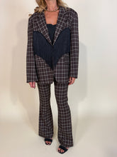 Carica l'immagine nel visualizzatore di Gallery, Pantalone Check | BROWN | Zampa.
