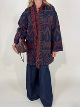 Load image into Gallery viewer, Cardigan Blue Navy | Etnico
