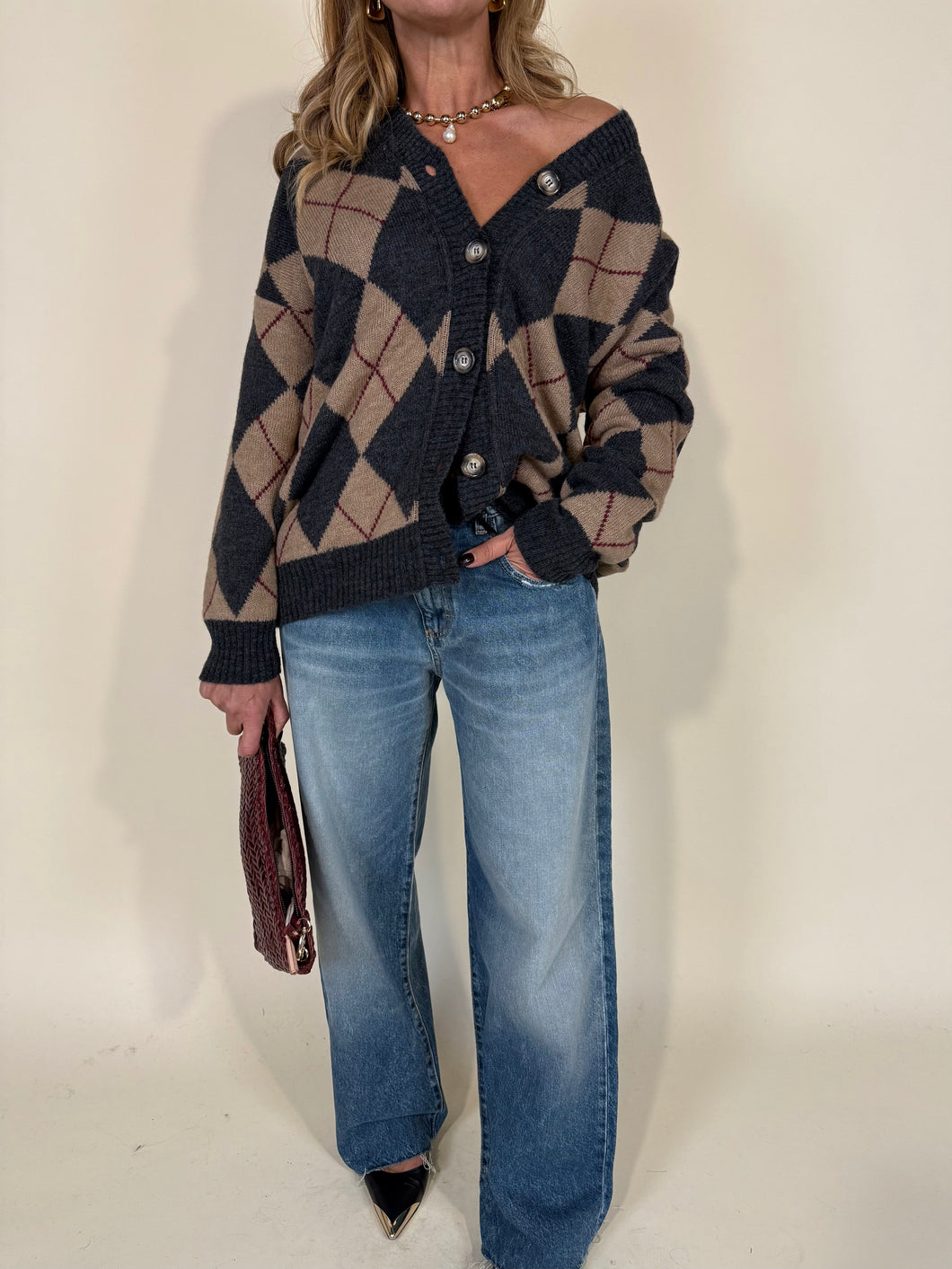 Cardigan Granpa | Lana