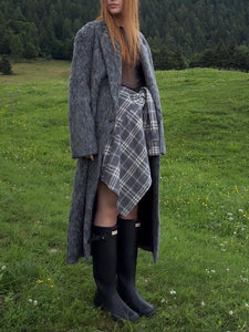 Cappotto monopetto GREY