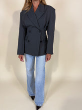 Load image into Gallery viewer, Blazer sfiancato Gin I Grigio
