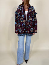 Load image into Gallery viewer, Cardigan India | Bordeaux
