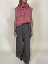 Carica l&#39;immagine nel visualizzatore di Gallery, Gilet Nocciola | Mohair &amp; Lana
