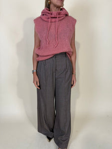 Gilet Nocciola | Mohair & Lana
