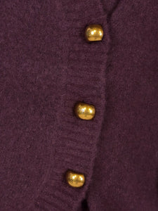 Cardigan Botton Laterale | Lana & Yak