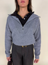 Load image into Gallery viewer, Maglia Zip in 100% lana | Più colori
