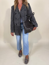 Load image into Gallery viewer, Blazer Smoke Camoscio I Artigianale
