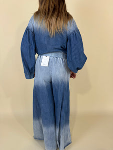 Pantalone Denim | Righe
