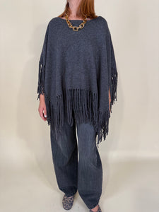 Poncho Akie | Più Colori | 100% Lana