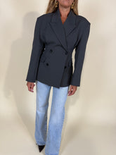 Load image into Gallery viewer, Blazer sfiancato Gin I Grigio
