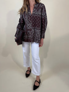 Top Bandana Scollo a V