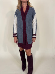 Cardigan Tricolor