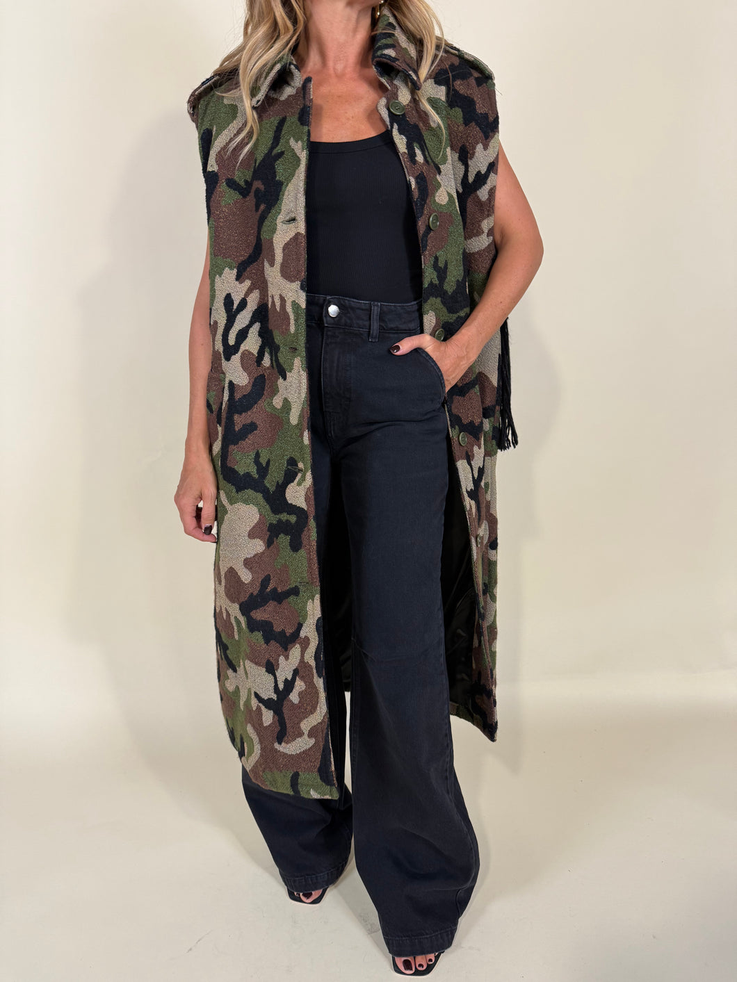 Gilet Military | Crochet
