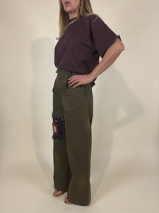 Pantalone Green Crochet