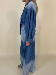 Camicia Denim | Righe